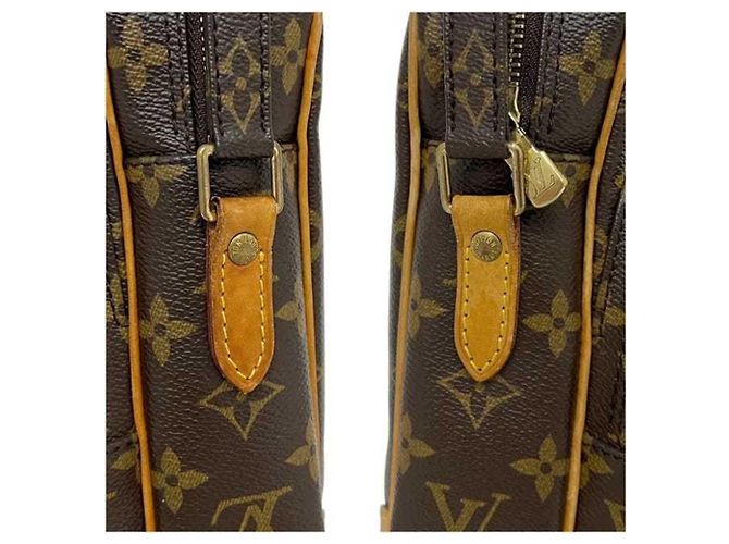 Borsa a tracolla Louis Vuitton Amazon Crossbody Marrone Monogramma - vista 6