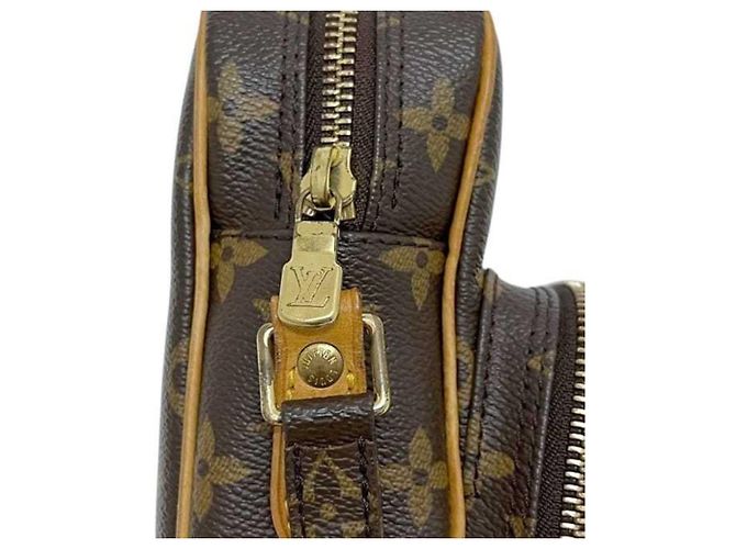 Borsa a tracolla Louis Vuitton Amazon Crossbody Marrone Monogramma - vista 7