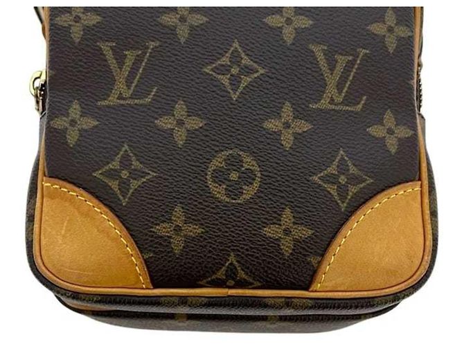 Borsa a tracolla Louis Vuitton Amazon Crossbody Marrone Monogramma - vista 8