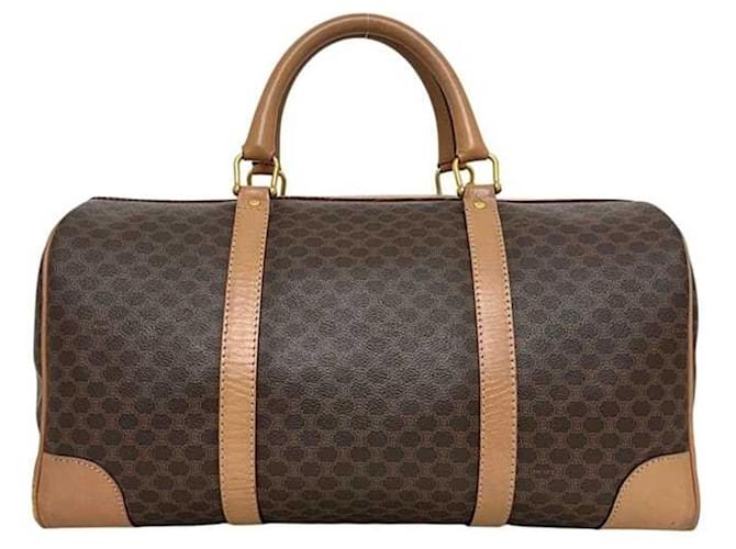 Céline Borsa Boston Celine Macadam M14 Marrone - vista 9