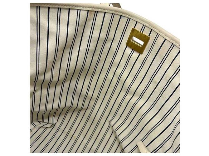 Borsa Tote Louis Vuitton Citadine PM Monogram Empreinte Branco Bege - vista 4