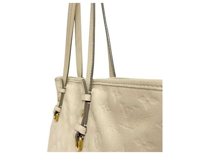 Borsa Tote Louis Vuitton Citadine PM Monogram Empreinte Branco Bege - vista 9