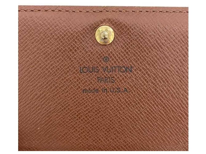 Louis Vuitton Bi-fold Wallet in Brown Monogram Braun Monogramm - Ansicht 4