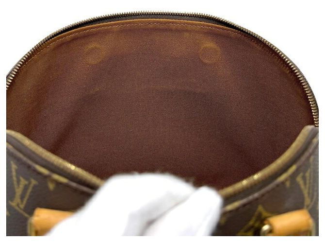 Borsa Louis Vuitton Alma PM Marrone Monogramma - vista 5