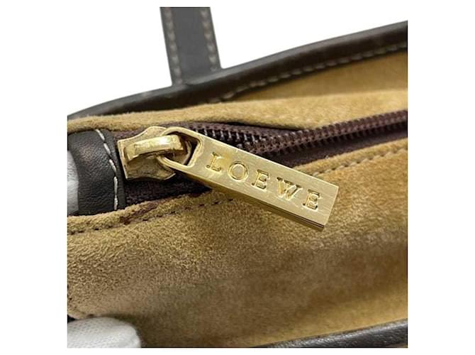 Bolso Loewe Anagram L29 Castaño Beige - vista 6