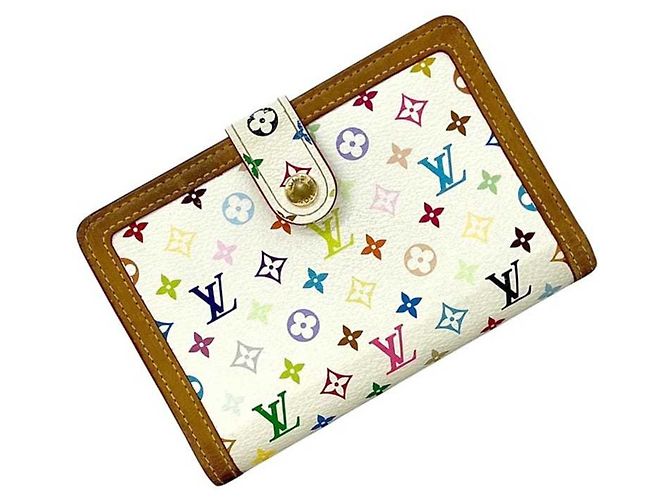 Louis Vuitton Bi-fold Wallet in Multicolor Monogram Weiß Mehrfarben - Ansicht 2