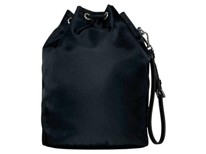 Saffiano Pochette a mano VELA Prada Nero - vista 3