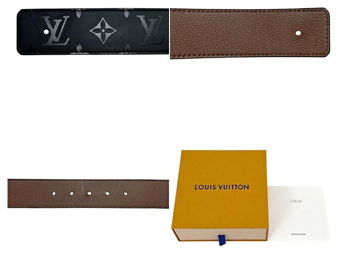 Louis Vuitton Ledergürtel Schwarz - Ansicht 3