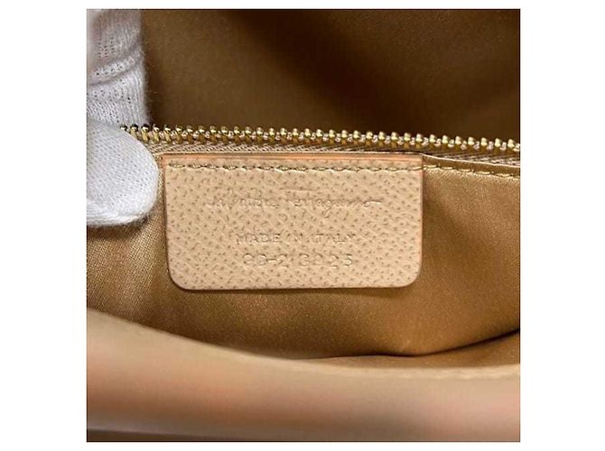 Borsa a 2 modi beige Salvatore Ferragamo - vista 6