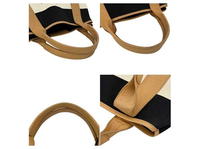 Everyday Borsa tote Balenciaga beige e nera Nero - vista 11