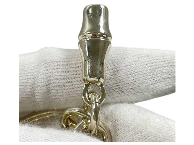 Charm per borsa Gucci Bamboo D'oro Giallo Verde chiaro - vista 9