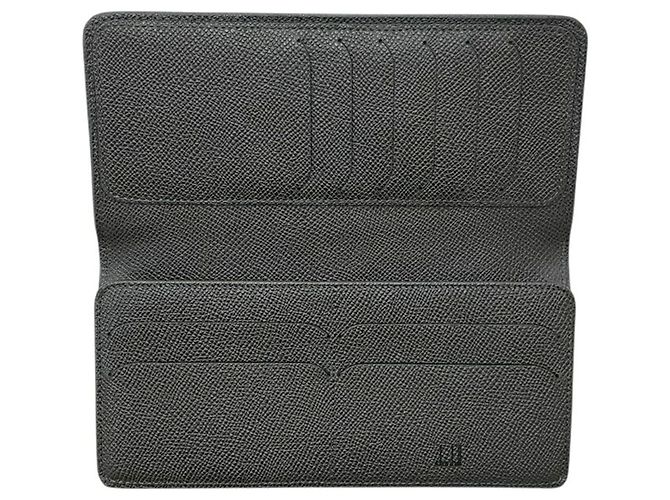 Alfred Dunhill Dunhill Khaki Leather Long Wallet - view 3