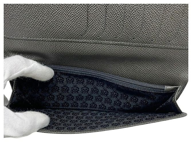 Alfred Dunhill Dunhill Khaki Leather Long Wallet - view 4
