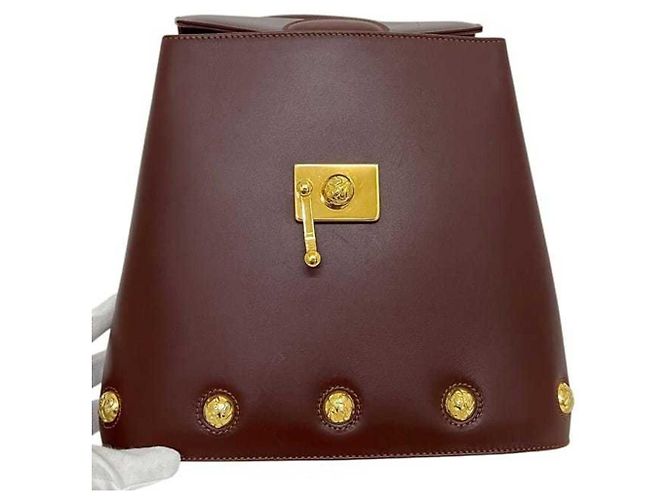 Borsa a mano 2-Way in pelle marrone Salvatore Ferragamo - vista 8
