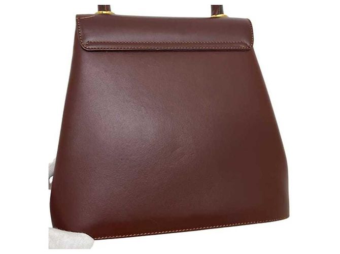 Borsa a mano 2-Way in pelle marrone Salvatore Ferragamo - vista 9