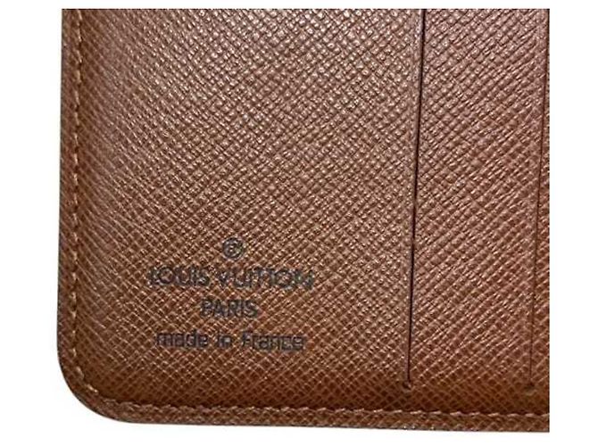 Louis Vuitton Monogram Bi-fold Wallet Braun Monogramm - Ansicht 4