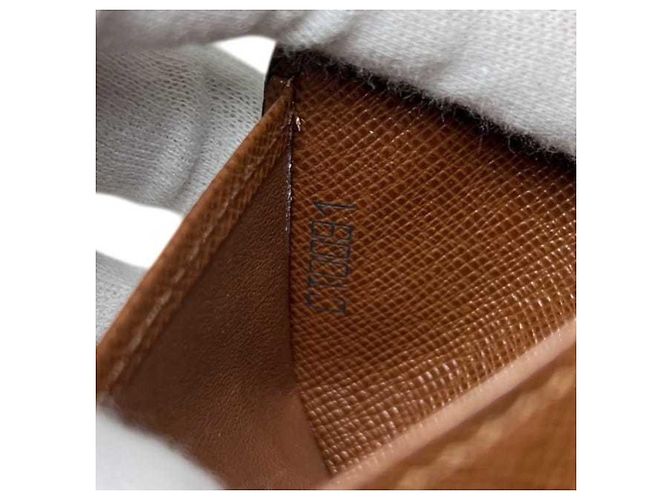 Louis Vuitton Monogram Bi-fold Wallet Braun Monogramm - Ansicht 5