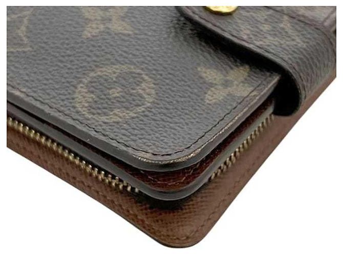 Louis Vuitton Monogram Bi-fold Wallet Braun Monogramm - Ansicht 7