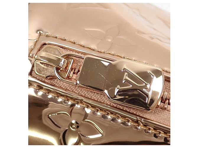 Borsa Louis Vuitton Monogram Miroir Speedy Bandoulière 25 Bronzo - vista 8