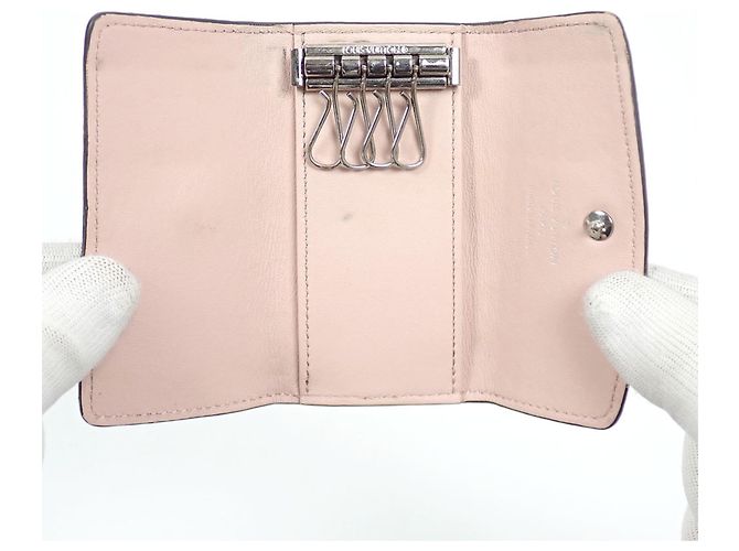 Louis Vuitton Mahina Multicles 4-Key Case Rosa - vista 6