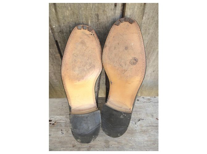 Scarpe Derby Loake in pelle grana Grigio - vista 3