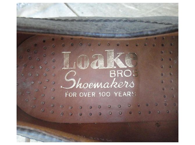 Scarpe Derby Loake in pelle grana Grigio - vista 7