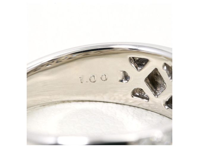 Autre Marque PT900 Platin Diamant Ring - Ansicht 6
