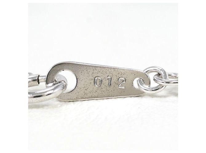Autre Marque Bracciale rigido in oro bianco 18K con diamanti D'oro - vista 4