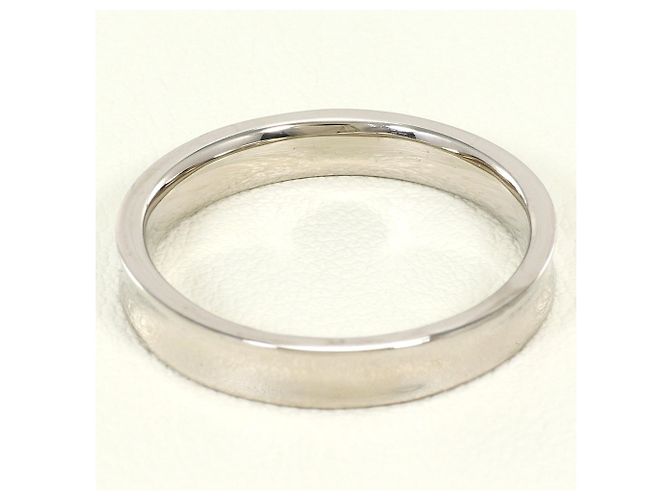 Autre Marque Anello a fascia in oro bianco 10K D'oro - vista 3