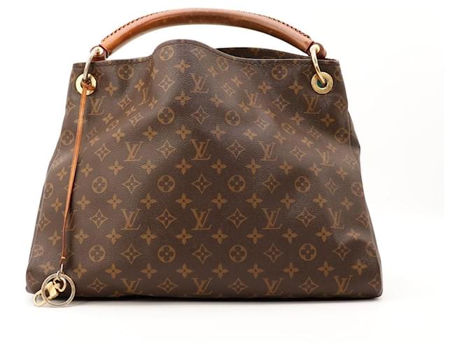 Louis Vuitton Borsa Monogram Artsy MM Marrone Monogramma - vista 3