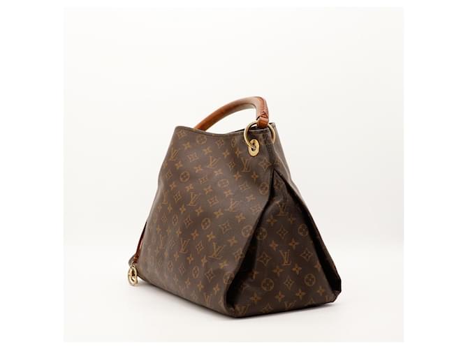 Louis Vuitton Borsa Monogram Artsy MM Marrone Monogramma - vista 4
