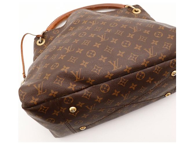 Louis Vuitton Borsa Monogram Artsy MM Marrone Monogramma - vista 6