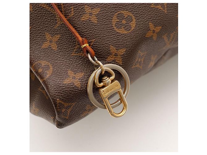 Louis Vuitton Borsa Monogram Artsy MM Marrone Monogramma - vista 7