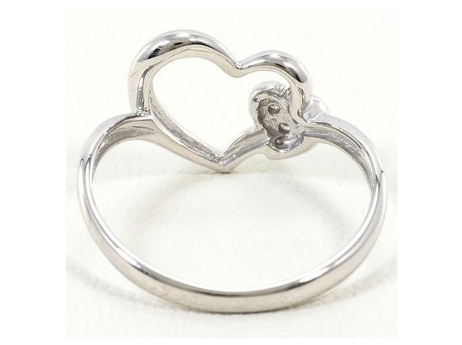 Autre Marque 18K Weißgold-Ring mit Diamant Golden - Ansicht 3