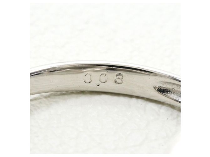 Autre Marque 18K Weißgold-Ring mit Diamant Golden - Ansicht 5