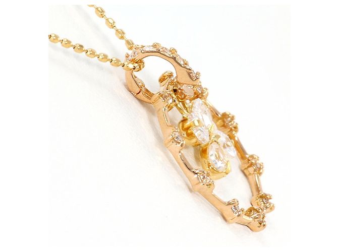 Autre Marque Collana in oro 18K con zircone cubico D'oro - vista 2