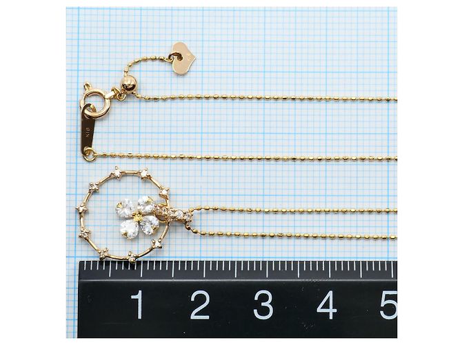 Autre Marque Collana in oro 18K con zircone cubico D'oro - vista 4