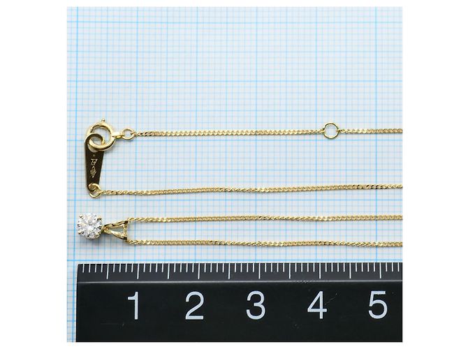 Autre Marque Collana in oro giallo 14K con zircone cubico D'oro - vista 4