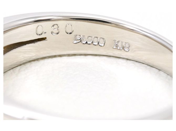Autre Marque 18K Gelbgold und Platin Diamantring Golden - Ansicht 5