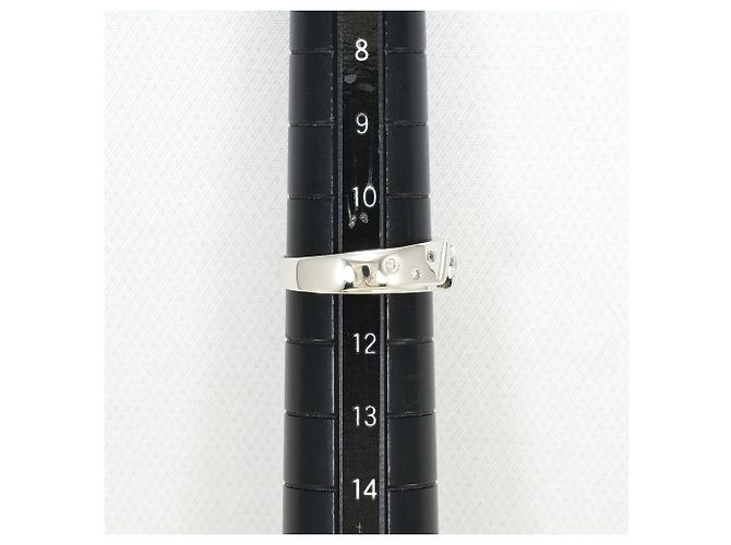 Autre Marque PT900 Platinring mit Diamant - Ansicht 7