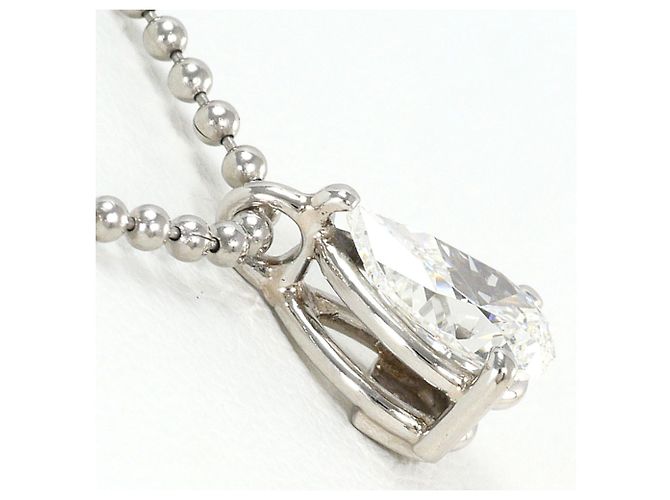 Autre Marque Collana con pendente in platino e diamanti - vista 2