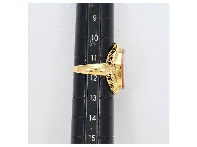 Autre Marque 18K Gelbgold-Ring Golden - Ansicht 7