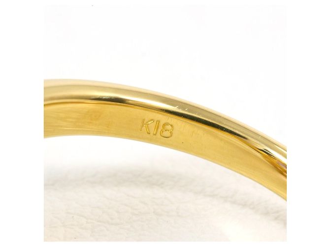 Autre Marque 18K Gelbgold-Ring mit Amethyst Golden - Ansicht 5