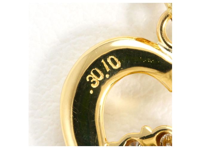 Autre Marque Collana in oro giallo 18K con zaffiro e diamante D'oro - vista 4