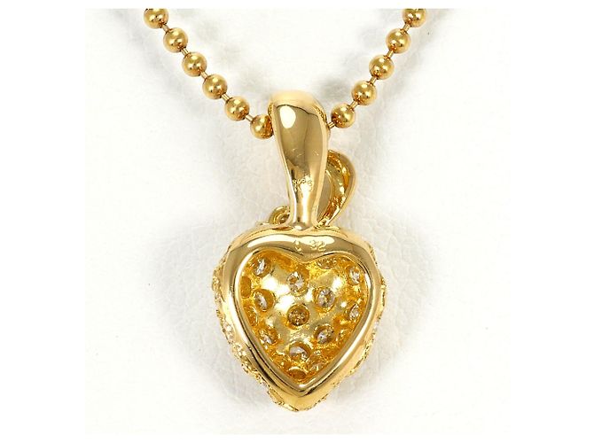 Autre Marque Collana in oro giallo 18K con diamante D'oro - vista 3