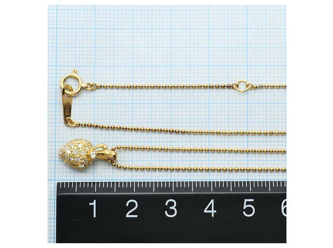 Autre Marque Collana in oro giallo 18K con diamante D'oro - vista 5