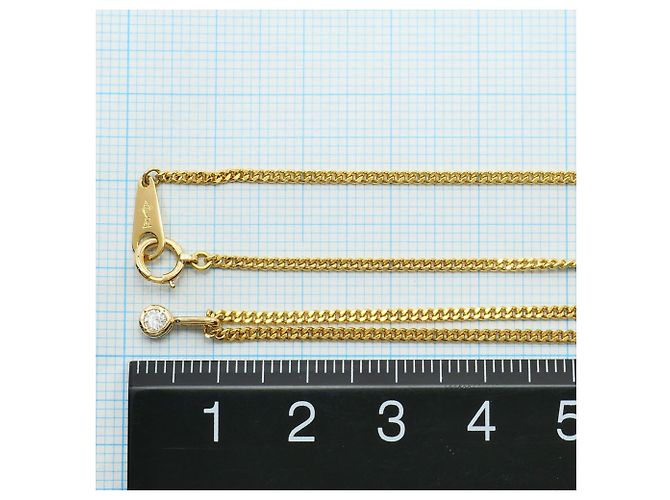 Autre Marque Collana in oro giallo 18K con diamante D'oro - vista 4
