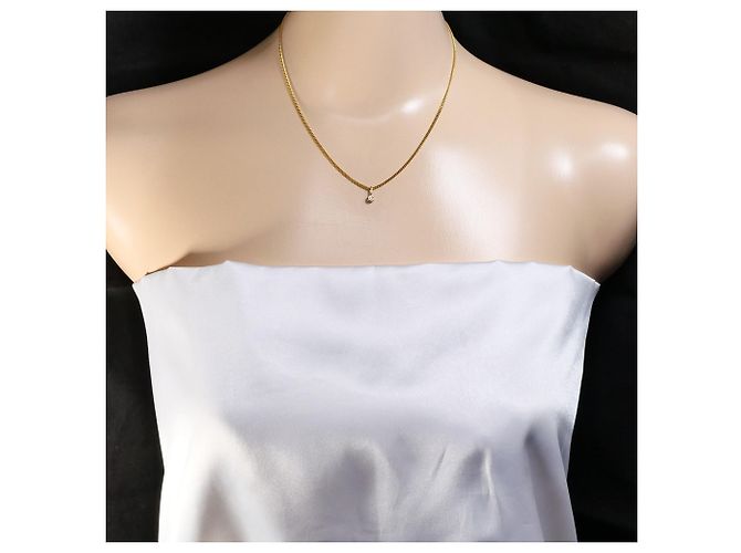 Autre Marque Collana in oro giallo 18K con diamante D'oro - vista 5
