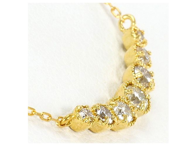 Autre Marque Collana in oro giallo 18K con diamante D'oro - vista 2