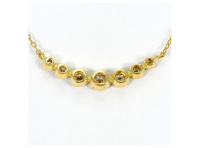 Autre Marque Collana in oro giallo 18K con diamante D'oro - vista 3